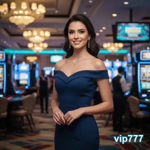 Ilustração de Descubra a experiência única do cassino VIP777 online