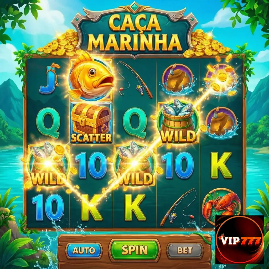 Ilustração de Diversão das Slots